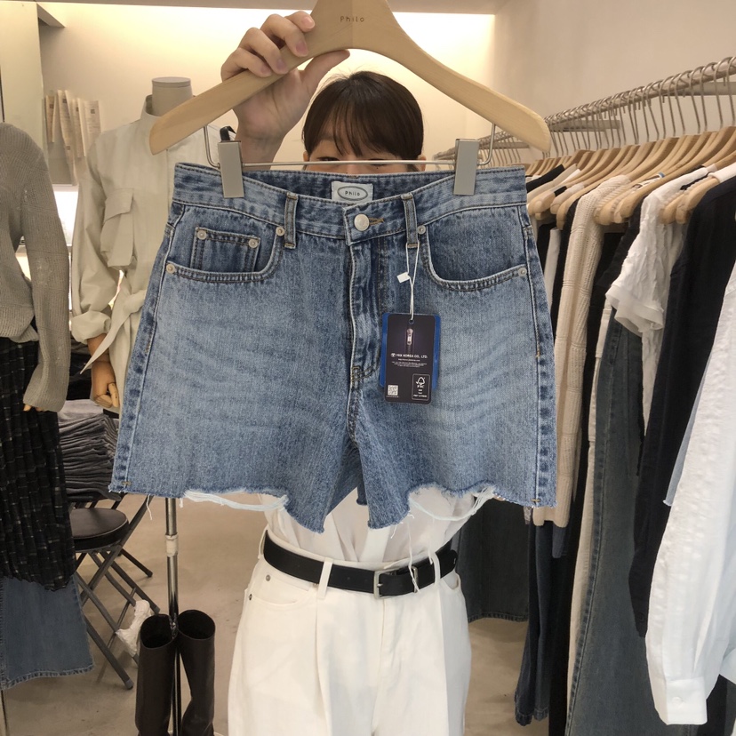 PHILO韓國代購女士新款推薦休閑熱賣26春夏人氣時尚真品短褲PHILO短褲圖色1