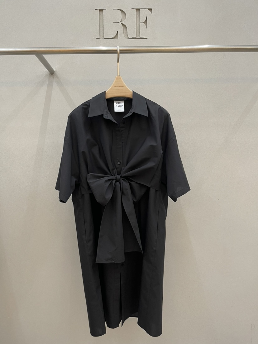 PLUS HONG-P韓國代購女裝新款休閑推薦人氣職業連衣裙緞LORA FAMILY/PLUS HONG連衣裙圖色2