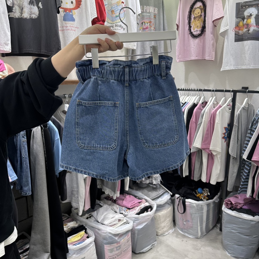 EVE韓國直郵女士新款休閑推薦時尚26春夏人氣熱賣短褲短款EVE短褲