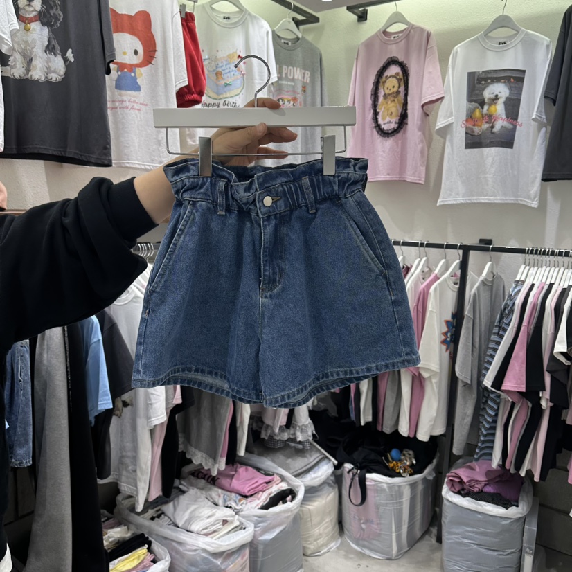 EVE韓國直郵女士新款休閑推薦時尚26春夏人氣熱賣短褲短款EVE短褲圖色1