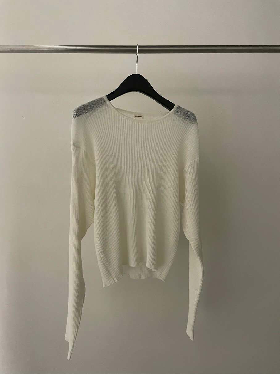 FLAT GARDEN/LA MUETTE/JAMIESTONE韓國代購女裝新品職業針織衫透明FLAT GARDEN/LA MUETTE/JAMIESTONE針織衫圖色1