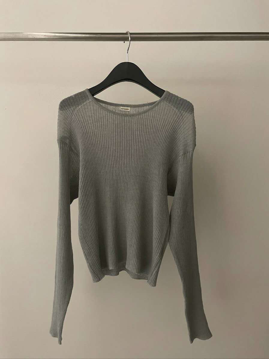 FLAT GARDEN/LA MUETTE/JAMIESTONE韓國代購女裝新品職業針織衫透明FLAT GARDEN/LA MUETTE/JAMIESTONE針織衫圖色4