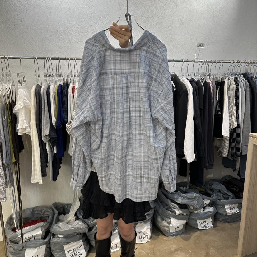 PLOVER韓國代購女裝新款人氣時尚26春夏職業推薦襯衫蕾絲衫PLO_VER襯衫/蕾絲衫