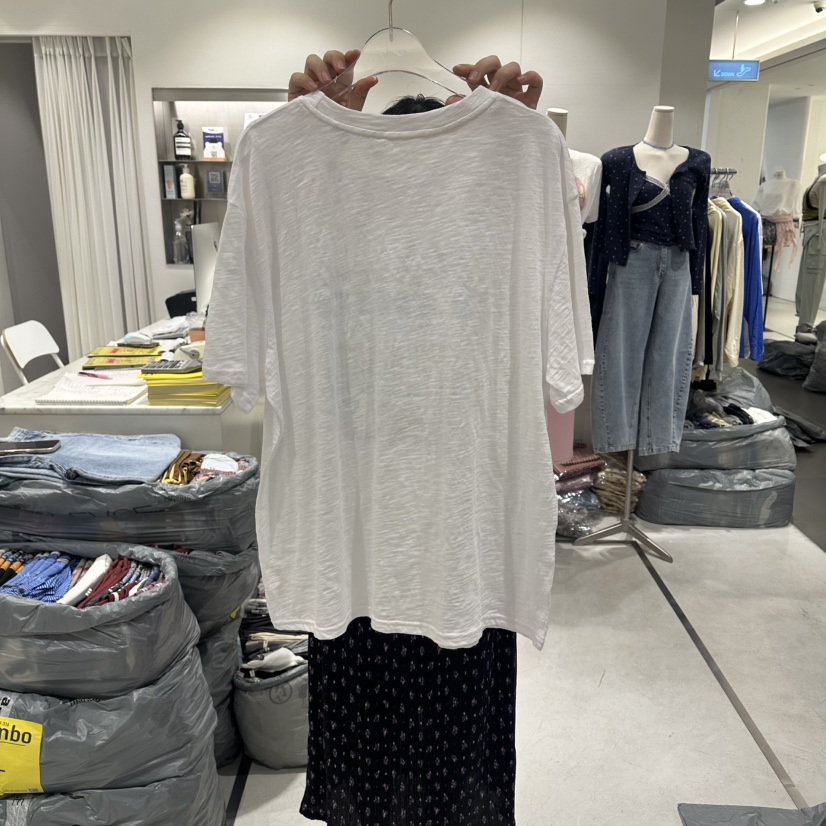 COMBO韓國直郵實拍女裝新款時尚推薦休閑熱賣職業人氣T恤COM_BOT恤