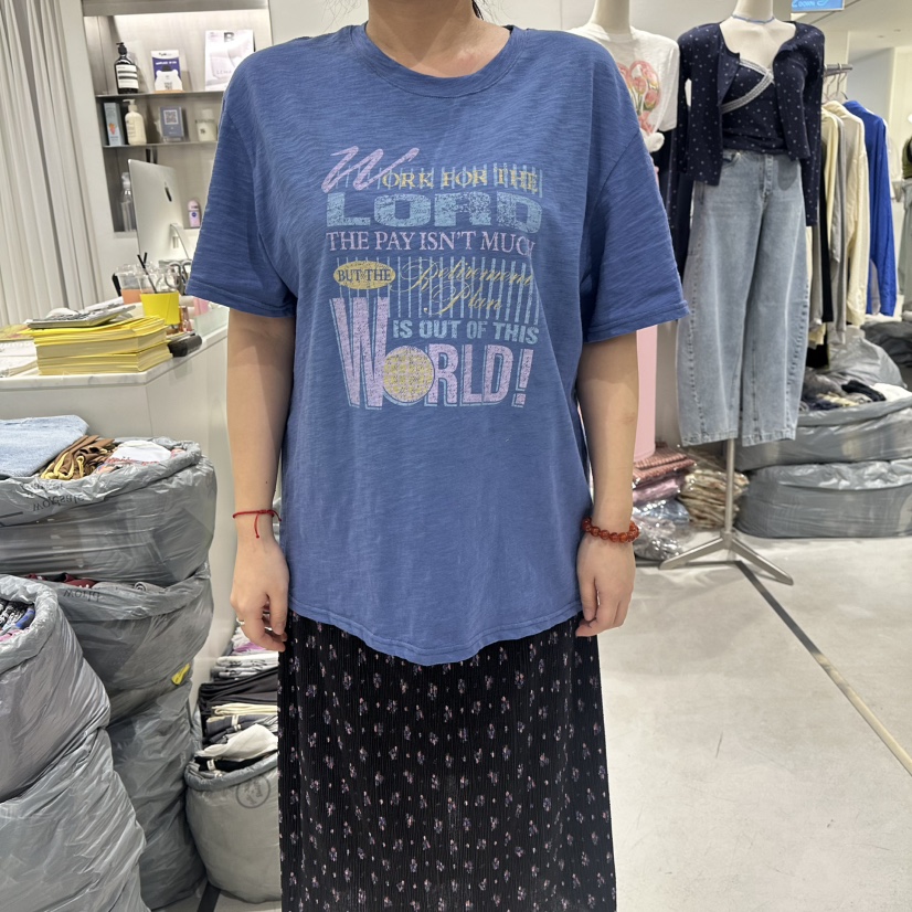 COMBO韓國直郵實拍女裝新款時尚推薦休閑熱賣職業人氣T恤COM_BOT恤圖色3