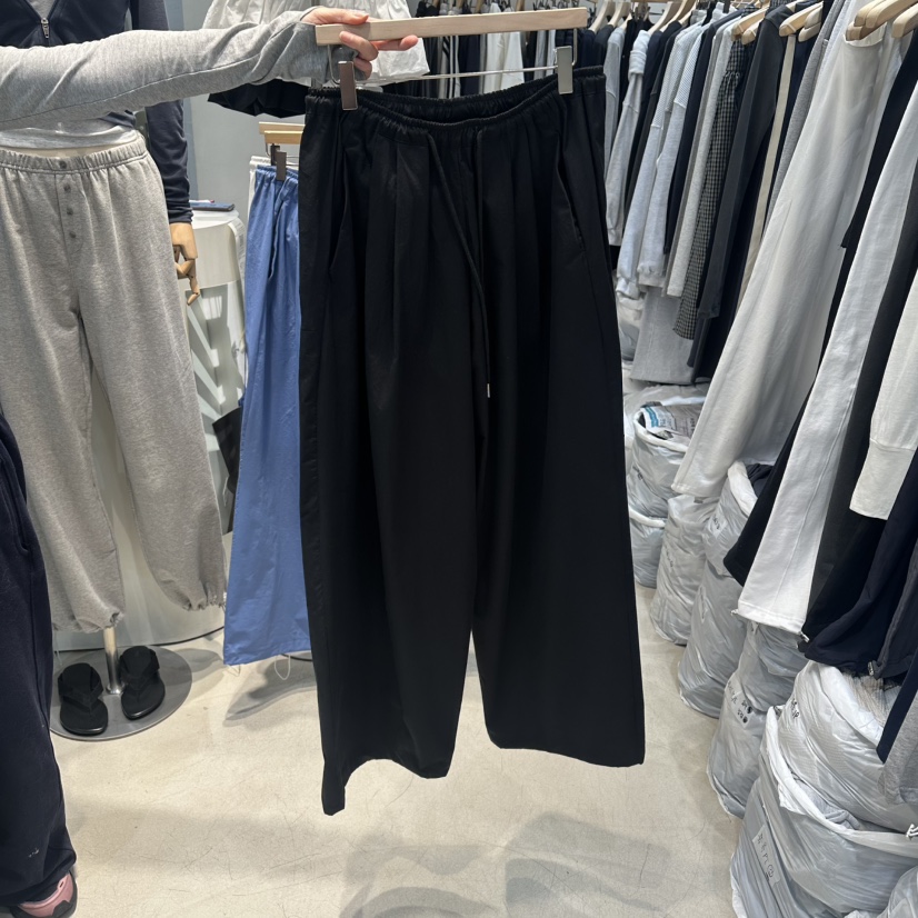 W.FATAL韓國東大門直郵女裝新款推薦熱賣26春夏人氣休閑褲W.FATAL休閑褲圖色3黑色