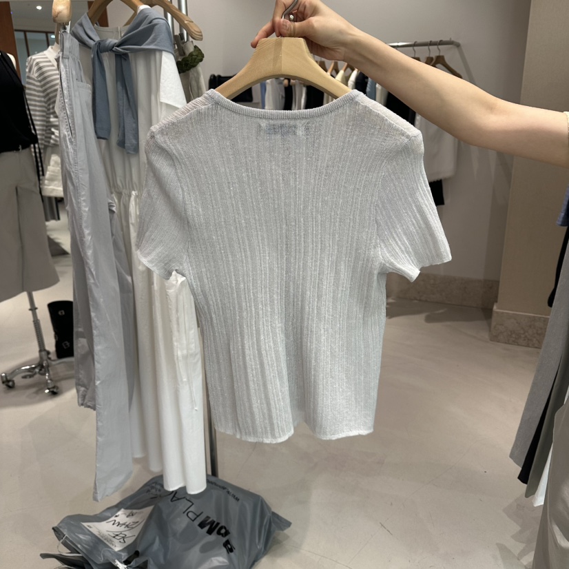 ANDMORE BUTTON韓國直郵實拍女裝新款人氣針織衫開衫紐扣ANDMORE BUTTON針織衫