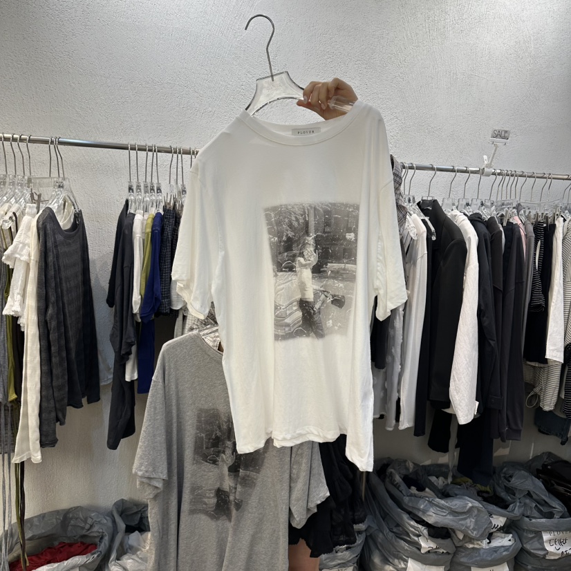 PLOVER韓國東大門直郵女裝新款人氣職業26春夏時尚推薦T恤PLO_VERT恤圖色1