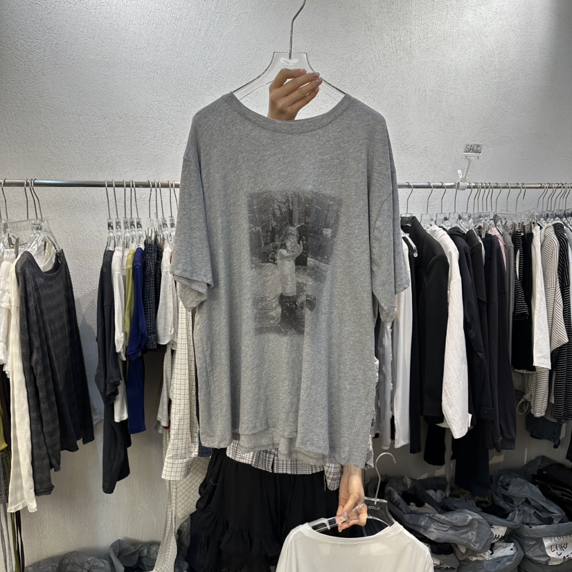 PLOVER韓國東大門直郵女裝新款人氣職業26春夏時尚推薦T恤PLO_VERT恤圖色2