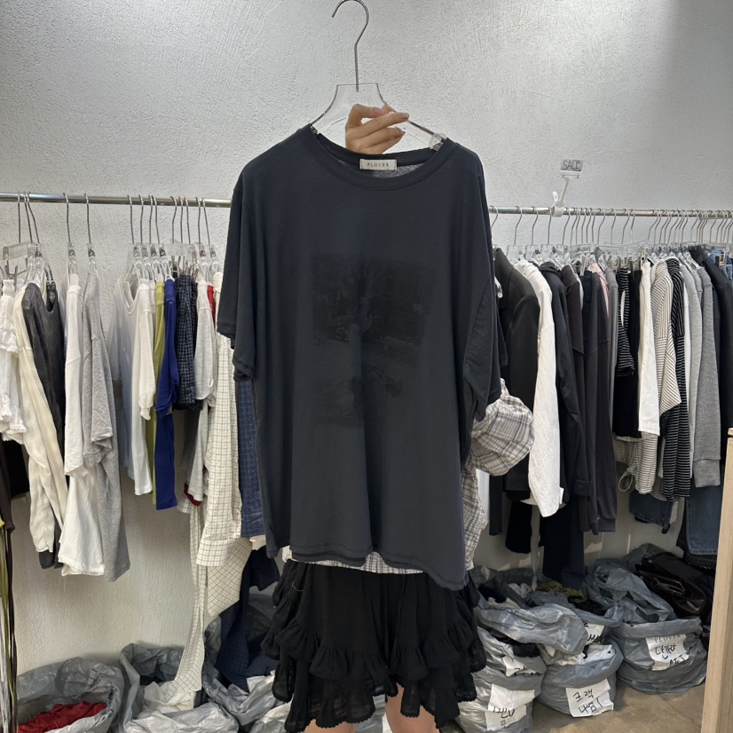 PLOVER韓國東大門直郵女裝新款人氣職業26春夏時尚推薦T恤PLO_VERT恤圖色3