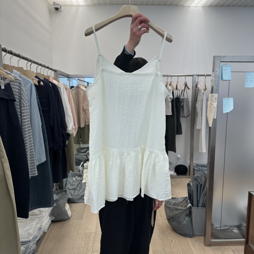 LTMS韓國代購女士新品26春夏時尚職業休閑推薦連衣裙荷葉邊LTMS連衣裙