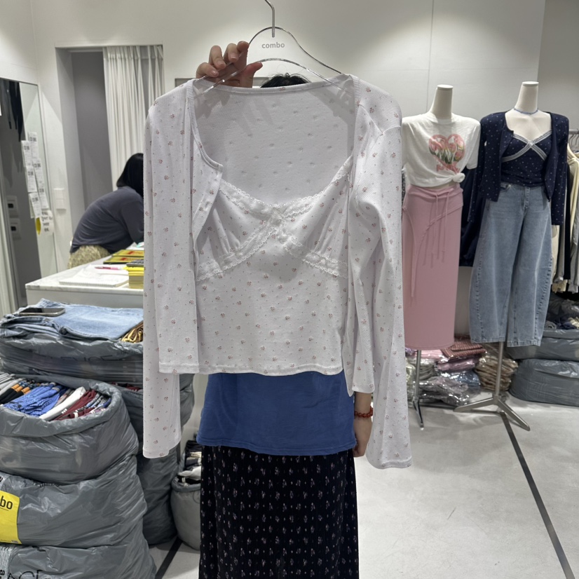 COMBO韓國東大門代購女裝新款休閑推薦熱賣26春夏時尚套裝COM_BO套裝圖色1