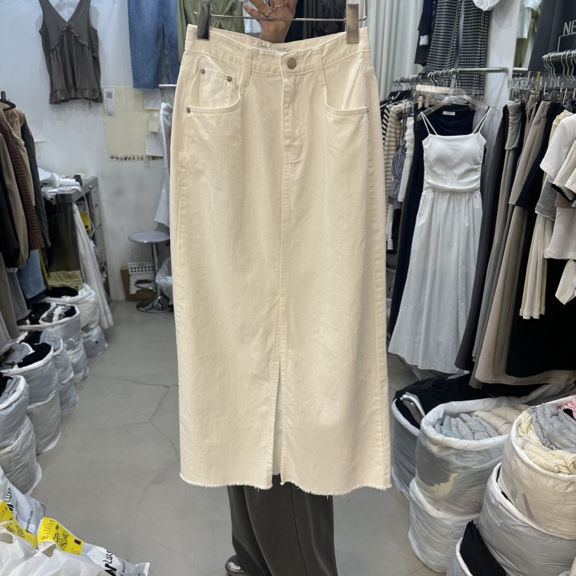 BILLION-L韓國直郵實拍女士新款人氣職業26春夏推薦長裙BILLION-L長裙圖色1