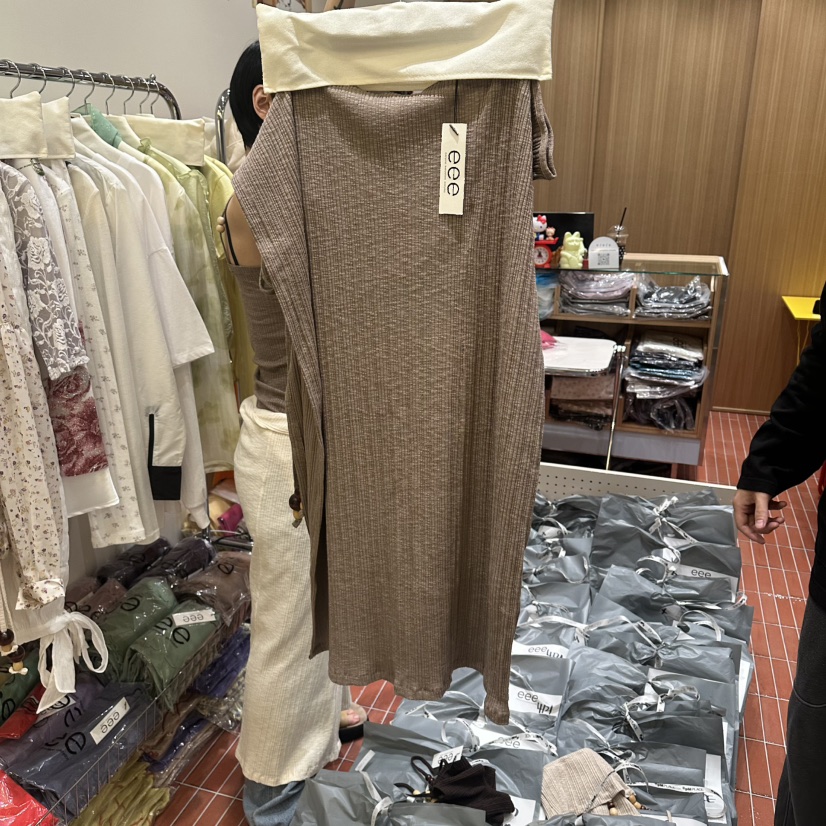 EEE韓國直郵女裝新品職業熱賣時尚推薦人氣休閑26春夏長裙EEE長裙