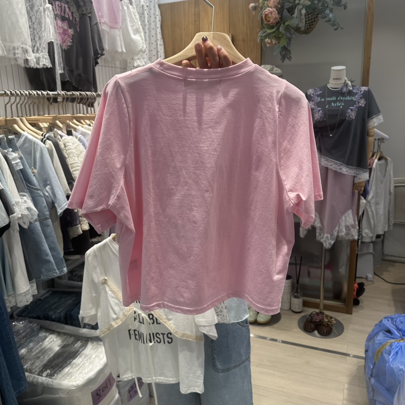 MARI CO韓國直郵女士新品26春夏時尚職業推薦熱賣人氣T恤MARI COT恤