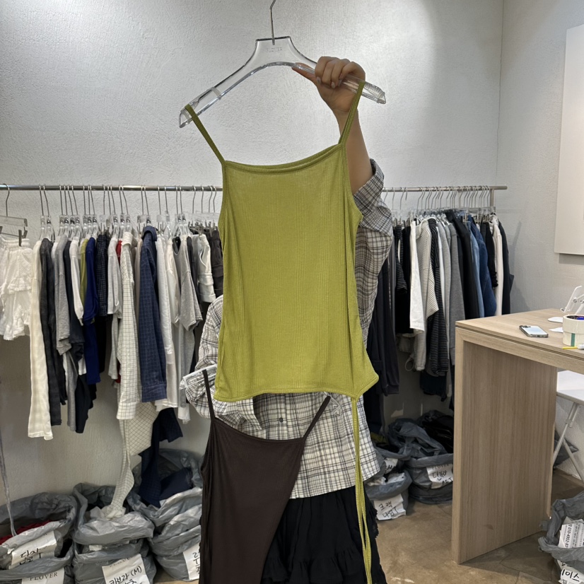 PLOVER韓國東大門代購女士新款26春夏熱賣人氣職業吊帶背心PLO_VER吊帶/背心圖色3