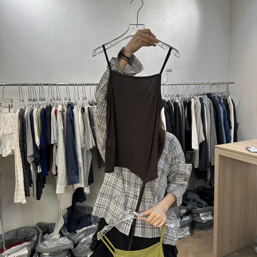 PLOVER韓國東大門代購女士新款26春夏熱賣人氣職業吊帶背心PLO_VER吊帶/背心圖色4