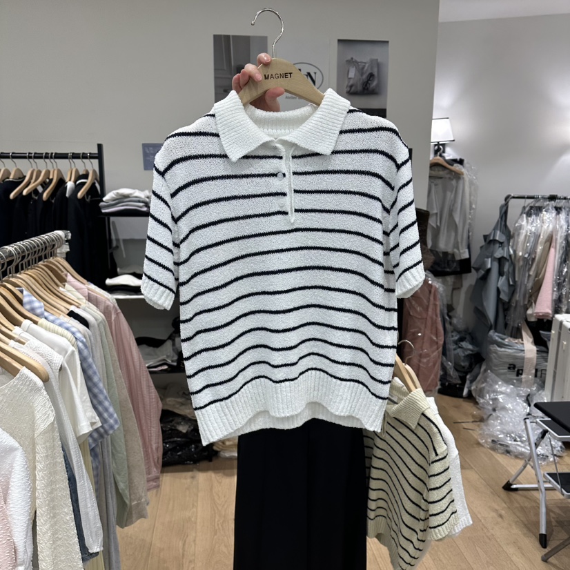 M.G.N韓國直郵女裝新品時尚26春夏推薦職業休閑熱賣針織衫MAGNET針織衫圖色1