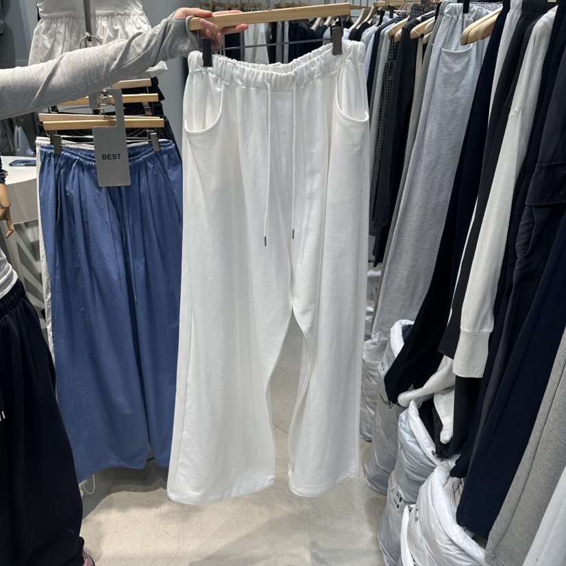 W.FATAL韓國代購女裝新品推薦熱賣職業26春夏時尚休閑褲W.FATAL休閑褲圖色1白色