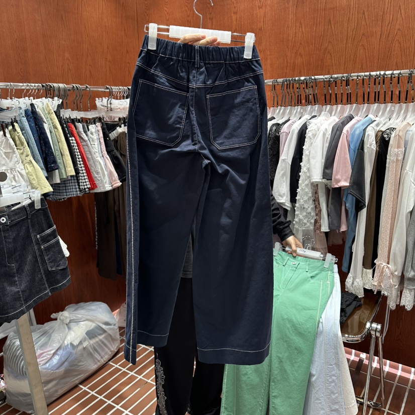 ILLO/MOCI韓國東大門代購女士新品26春夏人氣休閑休閑褲ILLO/MOCI休閑褲