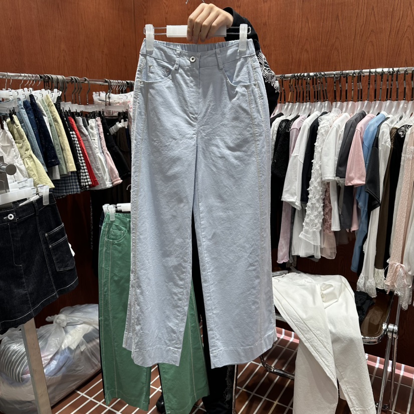 ILLO/MOCI韓國東大門代購女士新品26春夏人氣休閑休閑褲ILLO/MOCI休閑褲圖色2