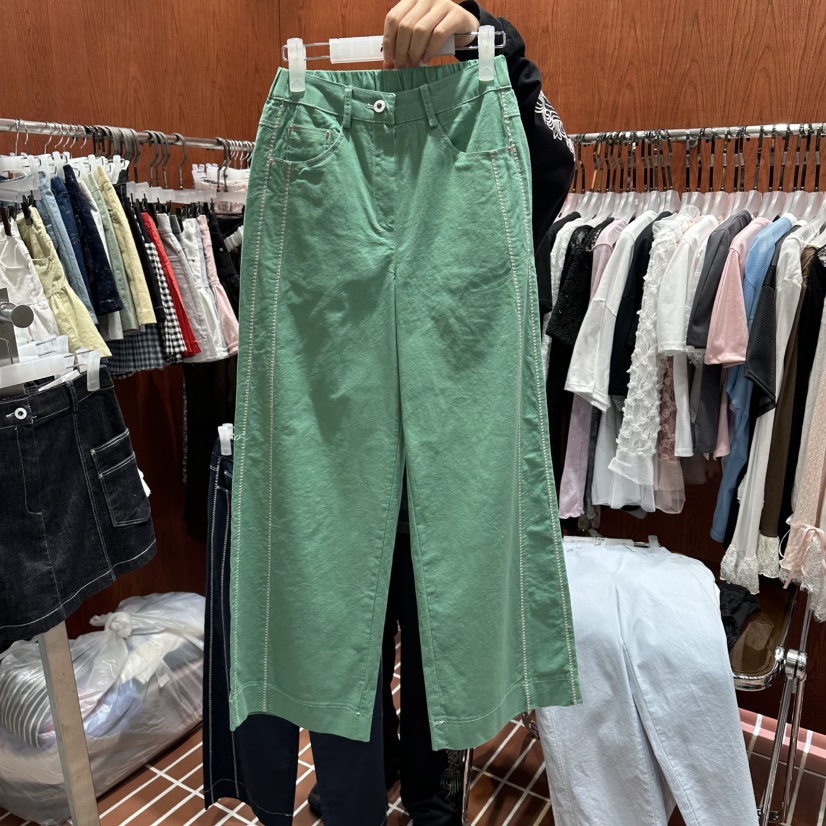 ILLO/MOCI韓國東大門代購女士新品26春夏人氣休閑休閑褲ILLO/MOCI休閑褲圖色3