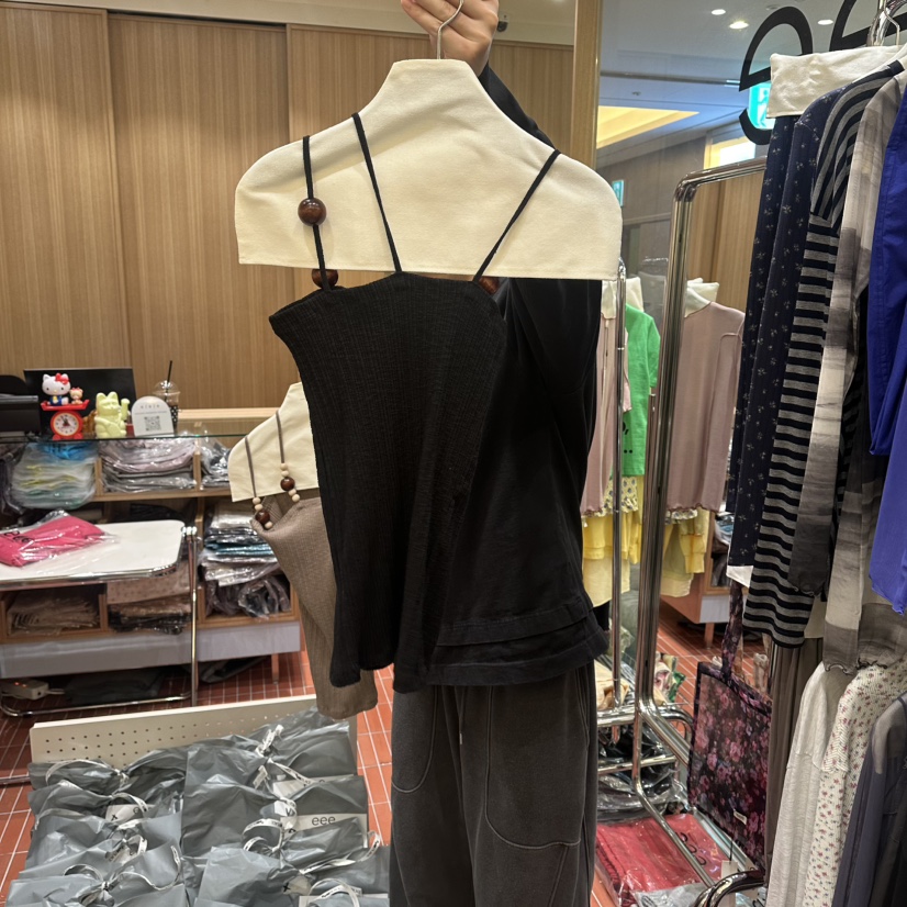 EEE韓國代購女裝新品職業時尚推薦人氣熱賣休閑26春夏吊帶背心EEE吊帶/背心