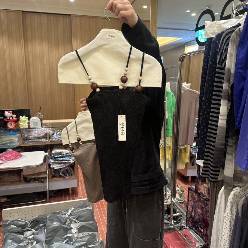 EEE韓國代購女裝新品職業時尚推薦人氣熱賣休閑26春夏吊帶背心EEE吊帶/背心圖色3