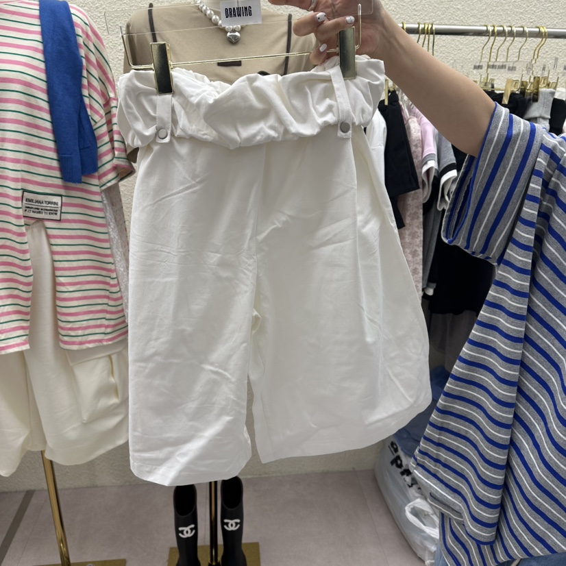 DRAWING韓國東大門直郵女裝新品職業推薦人氣休閑熱賣短褲DRAWING短褲圖色1