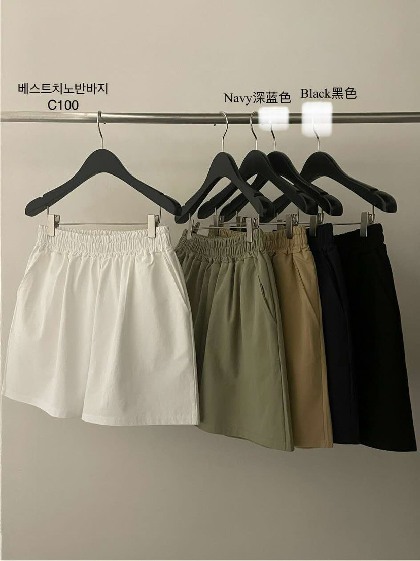 FLAT GARDEN/LA MUETTE/JAMIESTONE韓國直郵女裝新款休閑短褲FLAT GARDEN/LA MUETTE/JAMIESTONE短褲