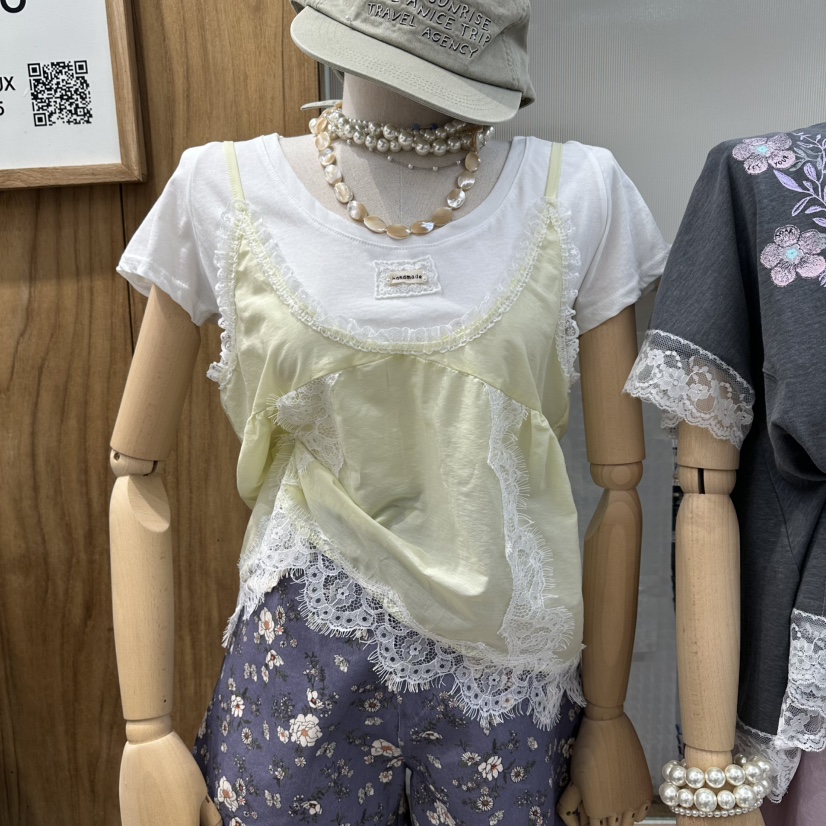 MARI CO韓國東大門代購女裝新品時尚熱賣吊帶背心不含內搭MARI CO吊帶/背心圖色3