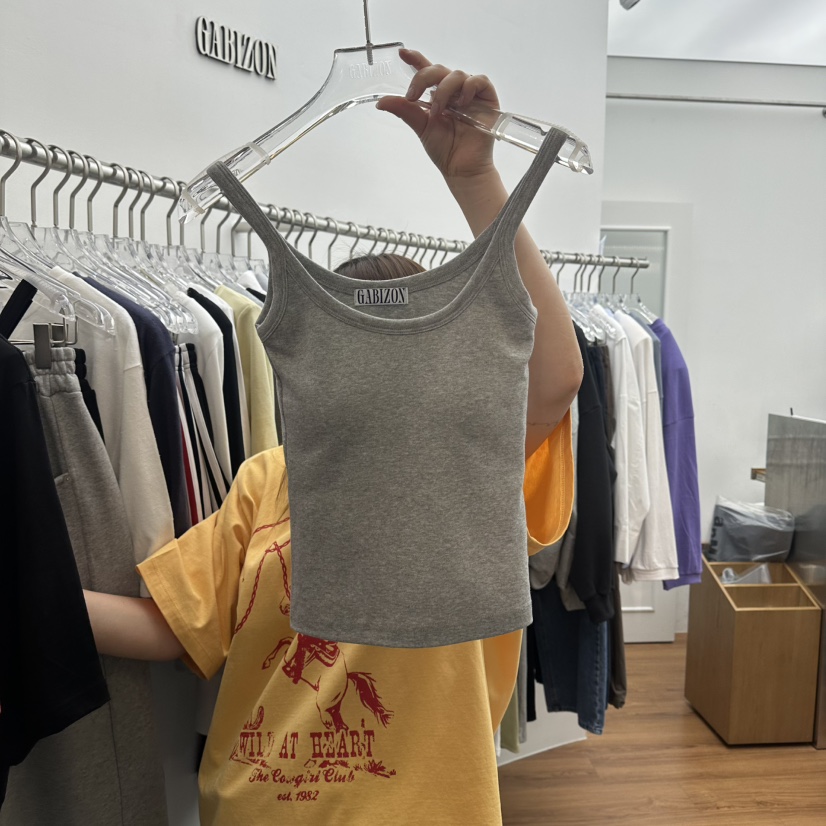 GABIZON韓國直郵女裝新品休閑推薦職業熱賣時尚26春夏吊帶背心GABIZON吊帶/背心圖色2