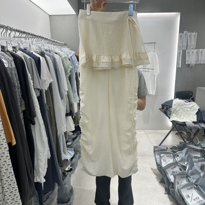 ANDE韓國代購女士新品休閑職業時尚熱賣26春夏人氣推薦裙褲Ande裙褲圖色1