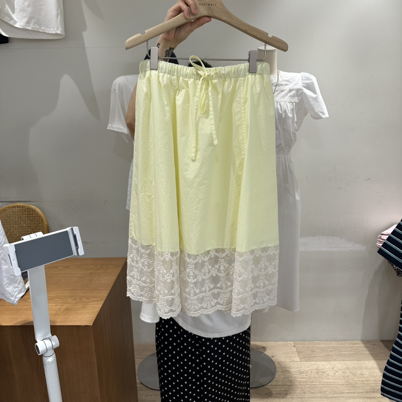 ASSEMBLY韓國直郵實拍女裝新款人氣職業推薦半身裙中短裙ASSEMBLY半身裙/中短裙圖色1