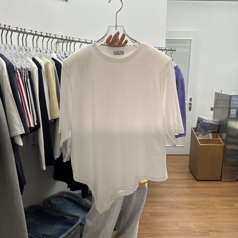 GABIZON韓國直郵實拍女裝新款推薦熱賣時尚人氣休閑26春夏T恤GABIZONT恤圖色1