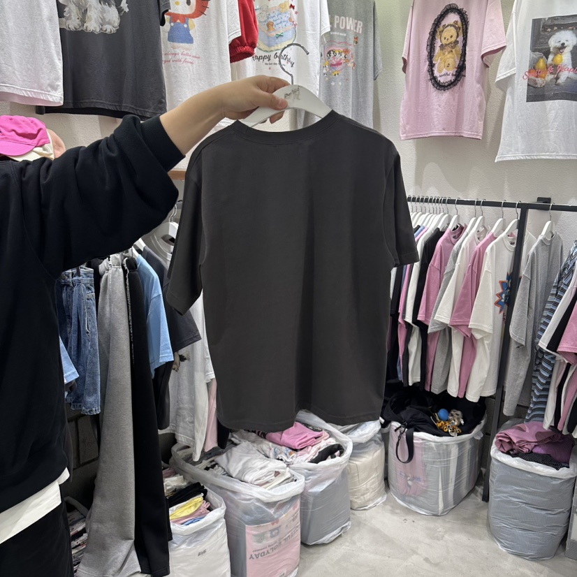 EVE韓國東大門代購女裝新款時尚人氣休閑26春夏職業熱賣T恤EVET恤