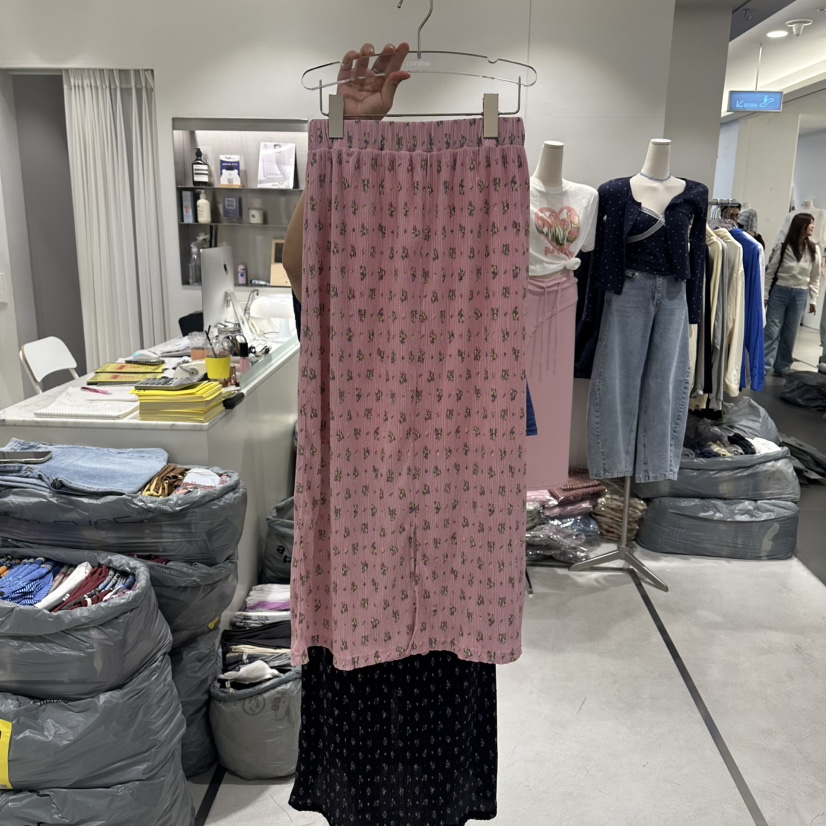 COMBO韓國直郵女裝新品人氣推薦熱賣26春夏職業休閑時尚長裙COM_BO長裙