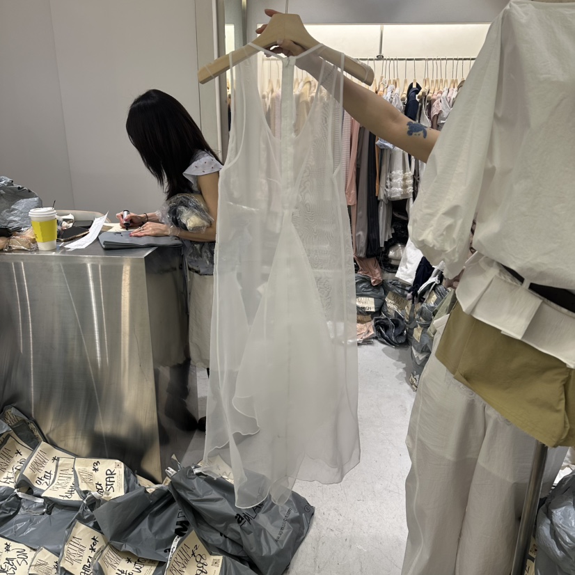 BERTHA韓國東大門直郵女裝新品推薦熱賣人氣連衣裙歐根紗BERTHA連衣裙