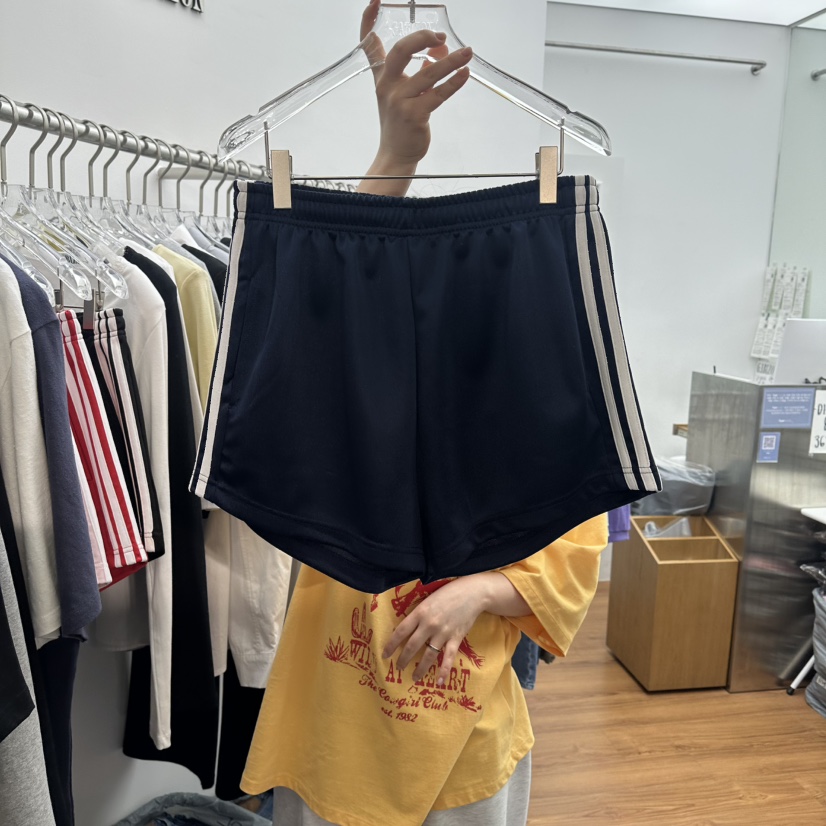 GABIZON韓國東大門直郵女士新款人氣熱賣26春夏時尚短褲短款GABIZON短褲圖色3深藍色