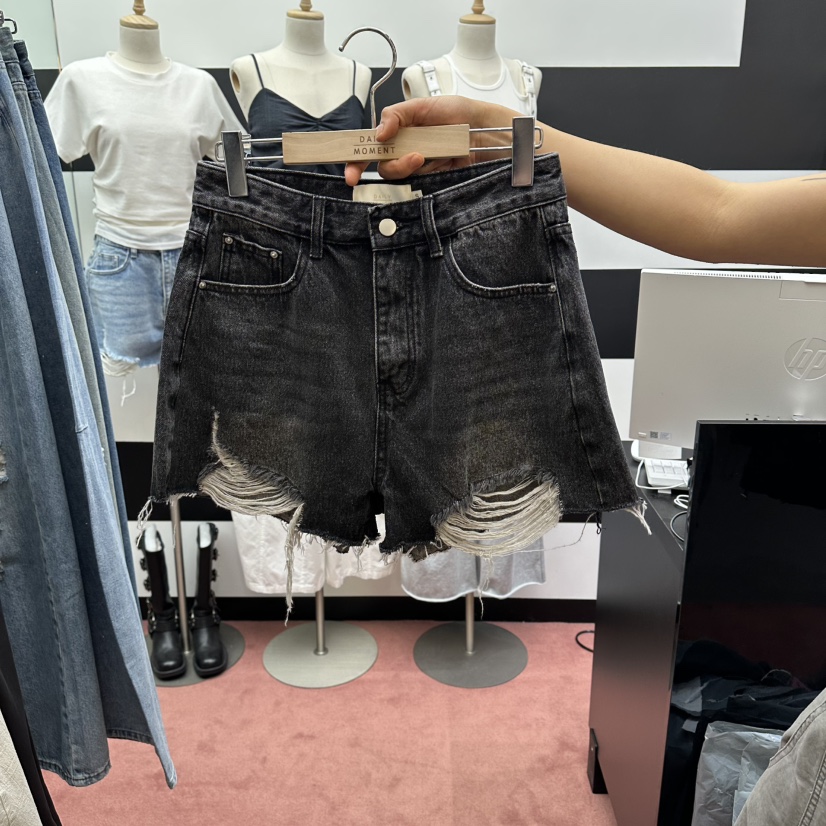 DAILY MOMENT韓國東大門代購女裝新品熱賣人氣職業休閑短褲DAILY MOMENT短褲圖色2