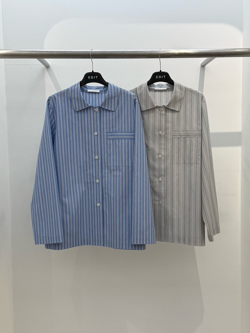 EDIT韓國直郵女士新品26春夏職業休閑推薦熱賣襯衫蕾絲衫EDIT襯衫/蕾絲衫