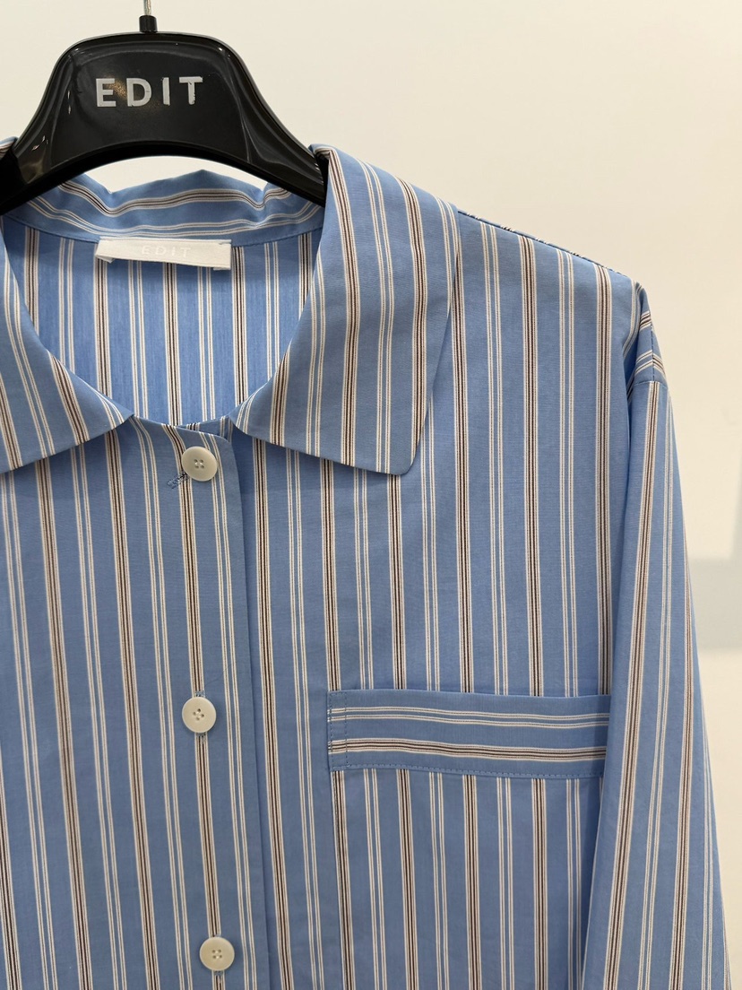 EDIT韓國直郵女士新品26春夏職業休閑推薦熱賣襯衫蕾絲衫EDIT襯衫/蕾絲衫