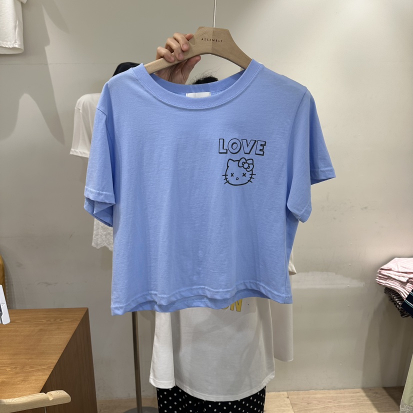 ASSEMBLY韓國東大門直郵女士新品職業26春夏時尚熱賣休閑T恤ASSEMBLYT恤圖色2