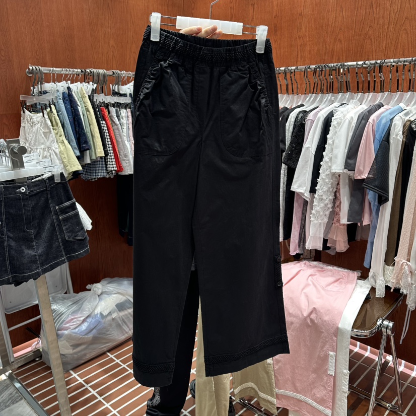 ILLO/MOCI韓國直郵實拍女士新品時尚推薦熱賣人氣休閑褲ILLO/MOCI休閑褲圖色3