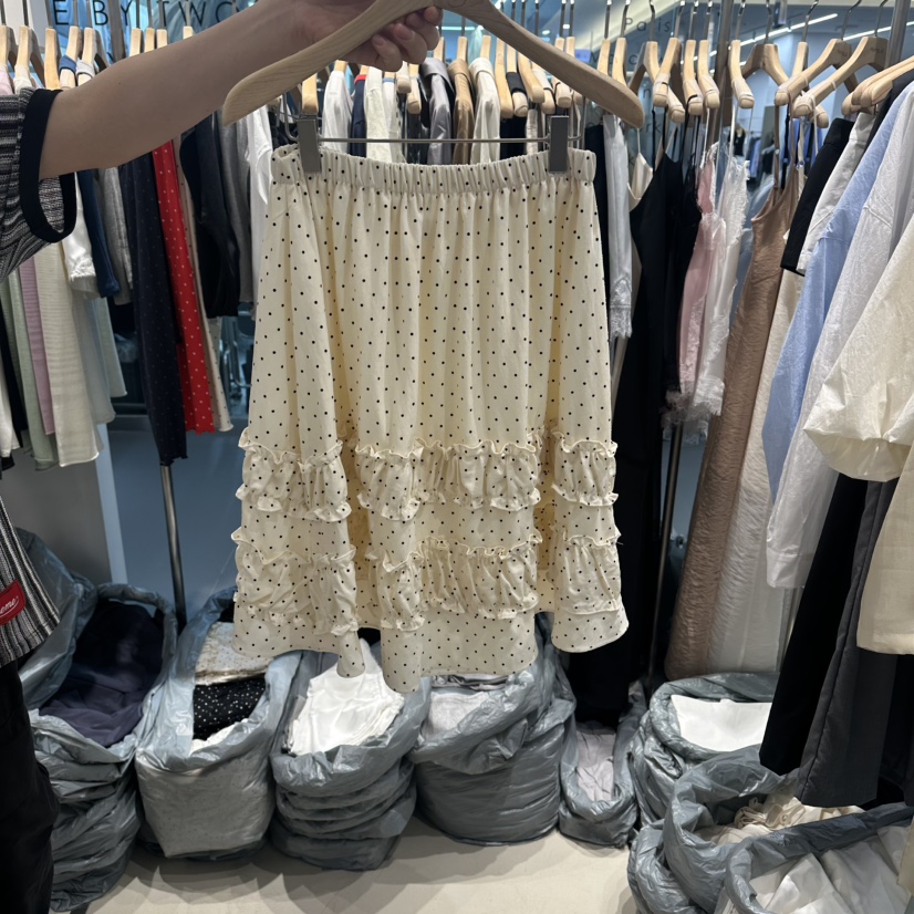 HONG.U韓國直郵女裝新款職業休閑時尚熱賣26春夏半身裙中短裙HONG.U半身裙/中短裙圖色2