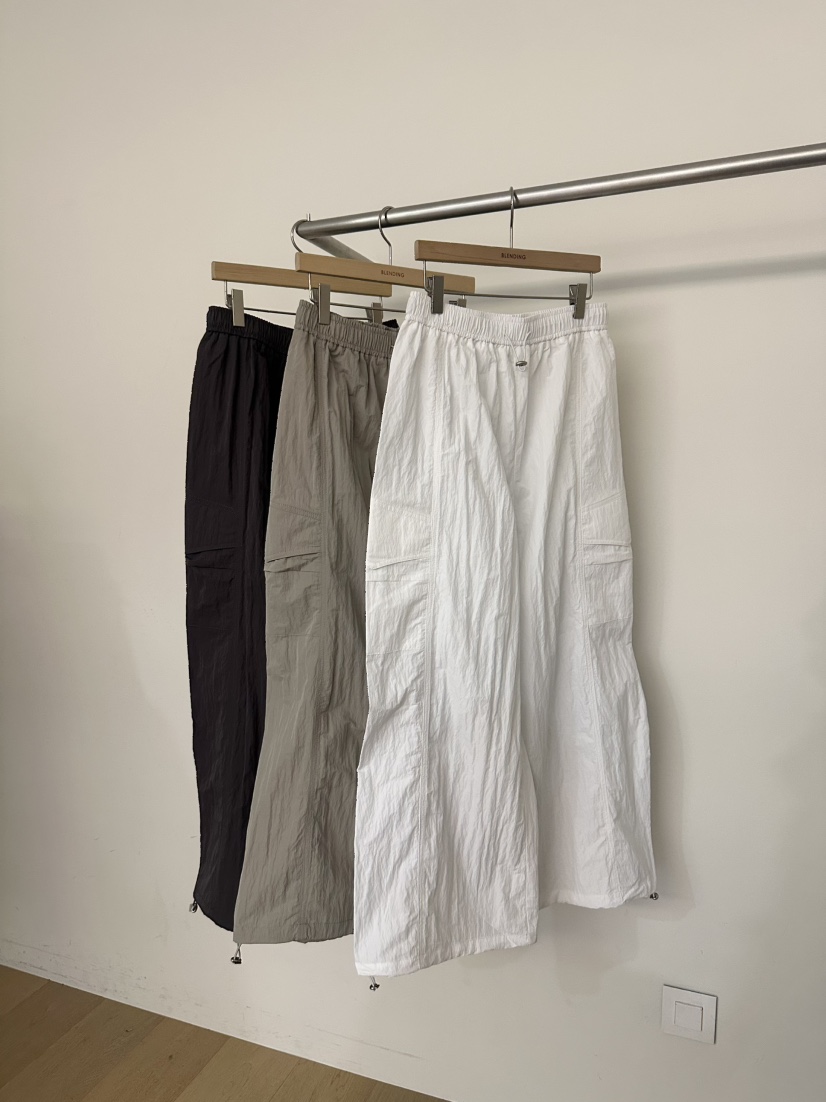 BLENDING-p韓國東大門代購女裝新款26春夏職業休閑褲浣熊BLENDING-p休閑褲