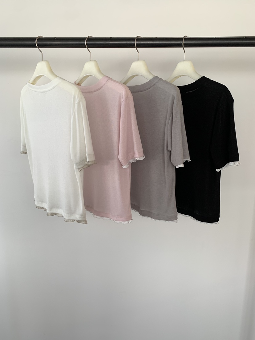 UNDERSON韓國直郵實拍女士新品26春夏時尚休閑推薦職業T恤UNDERSONT恤