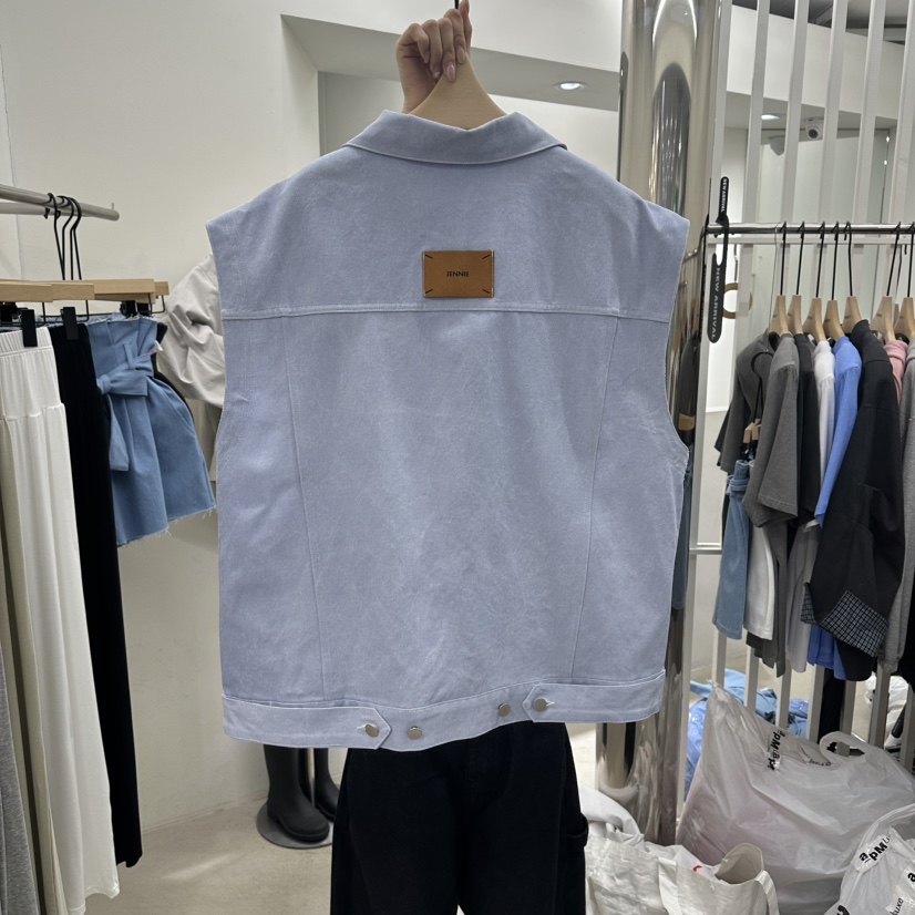 VENEFIT韓國代購女士新品26春夏熱賣推薦職業休閑時尚馬甲VENEFIT/JENNIE馬甲