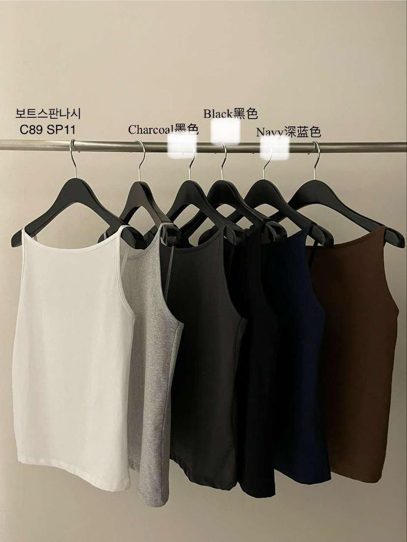 FLAT GARDEN/LA MUETTE/JAMIESTONE韓國直郵實拍女士新款26春夏吊帶背心FLAT GARDEN/LA MUETTE/JAMIESTONE吊帶/背心