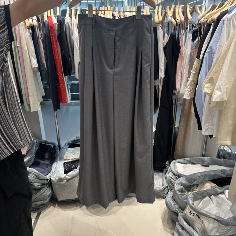 HONG.U韓國代購女士新品人氣26春夏推薦休閑熱賣時尚休閑褲HONG.U休閑褲圖色1